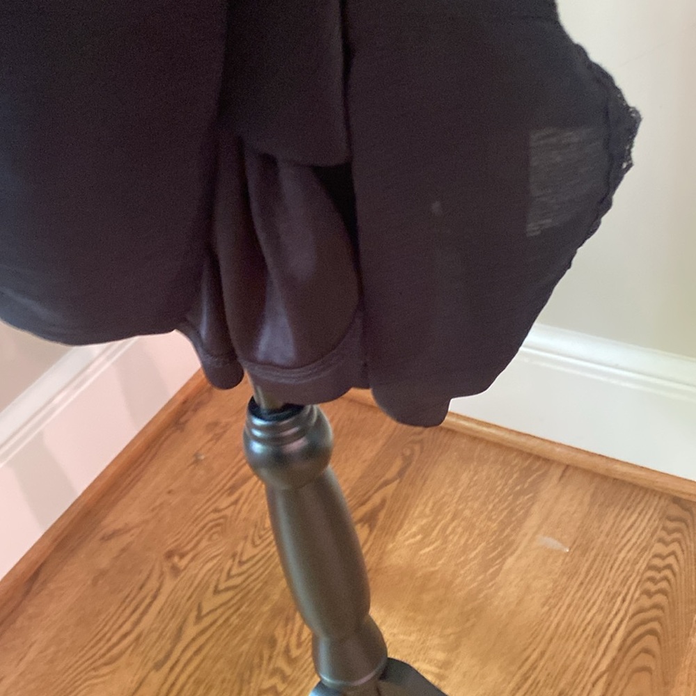 NWT Lucca Couture L black mini dress sweet girl dark Academia goth embellished - Picture 5 of 16